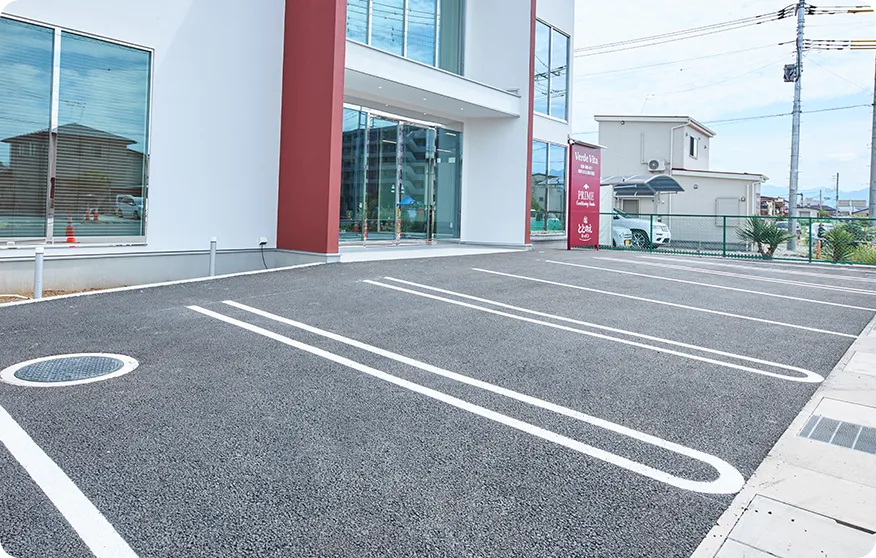 専用駐車場の様子