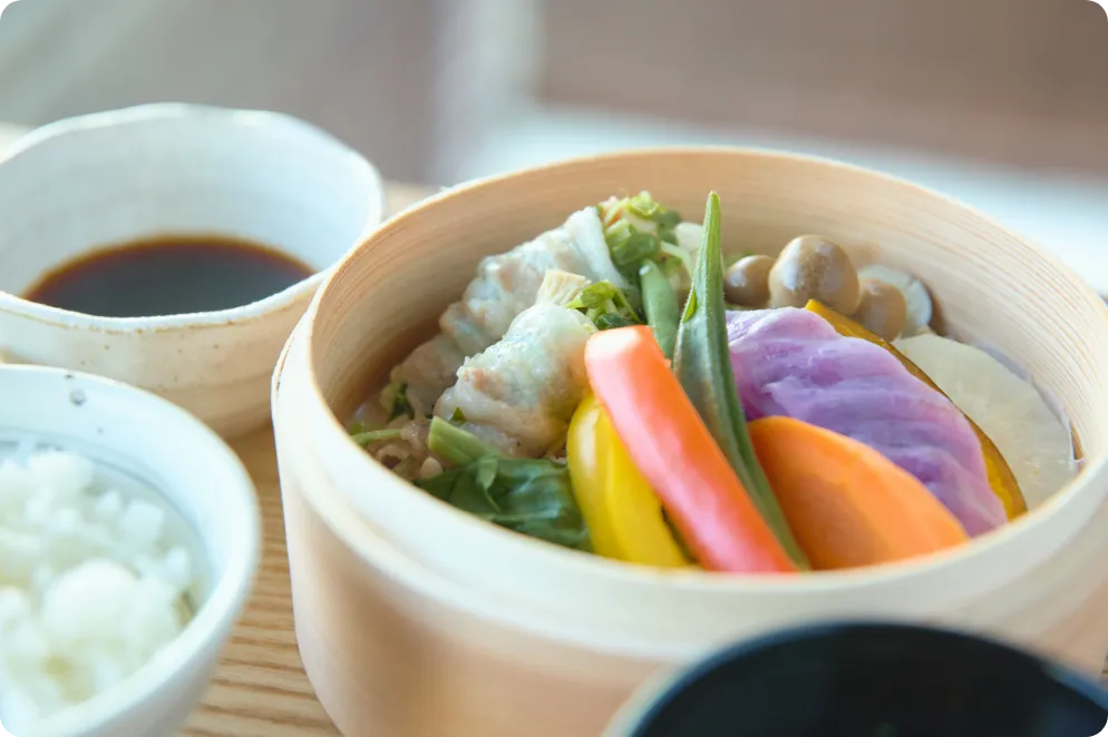 栄養サポートカフェ「ととのえキッチン」の店内