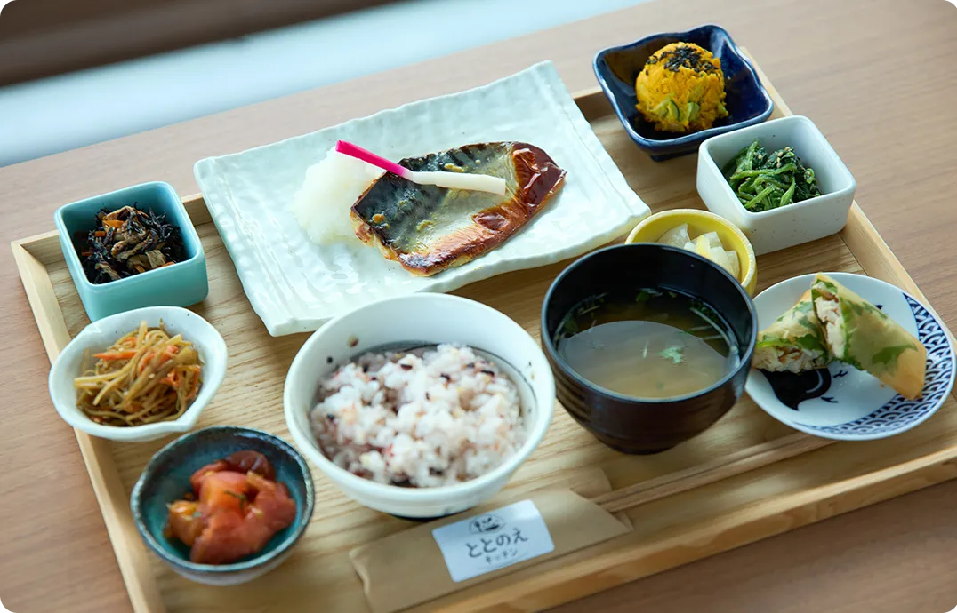 栄養サポートカフェ「ととのえキッチン」の様子